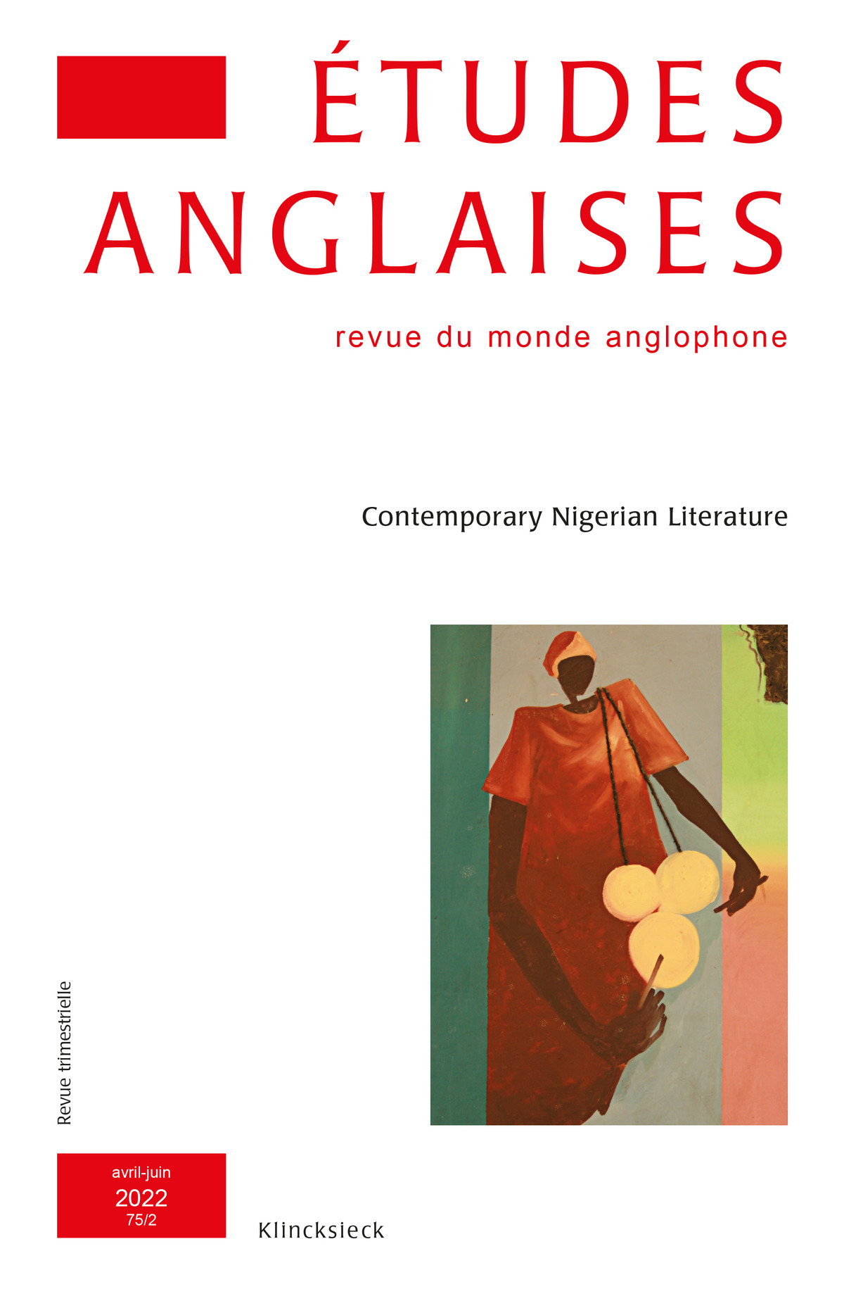 Parution : Contemporary Nigerian Literature