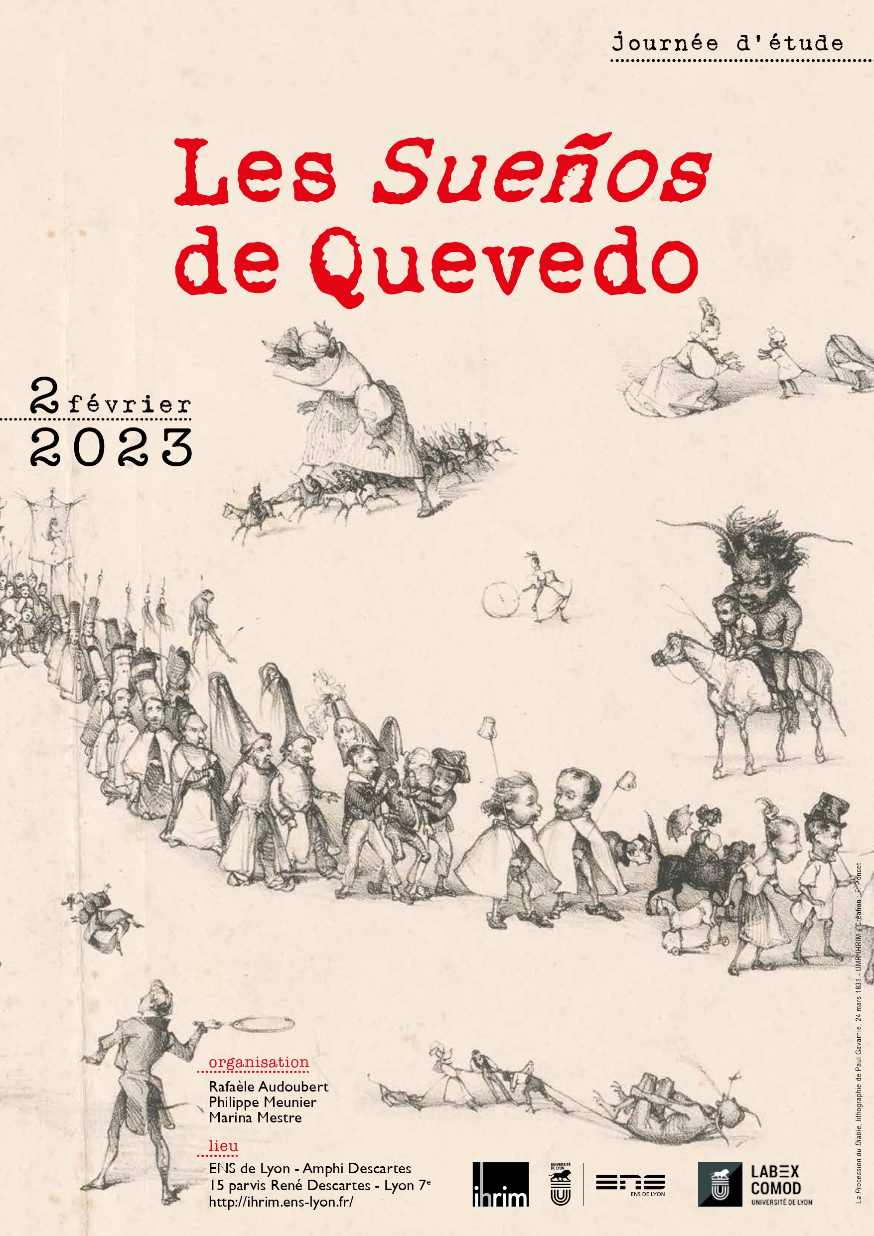Journée d'étude : Les Sueños de Quevedo 